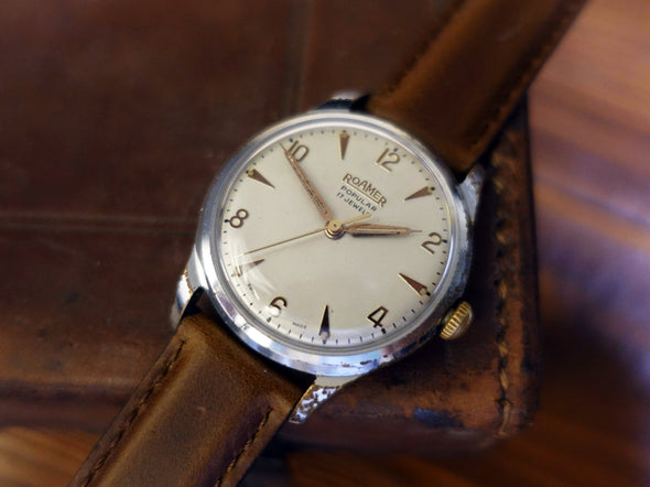 Roamer 'Popular' 17 Jewel Vintage Watch