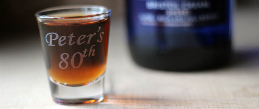 personalised shot glasses