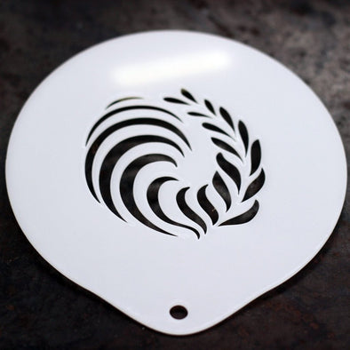 Latte Art Stencil (version 2) - PersonalisedGoodies.co.uk