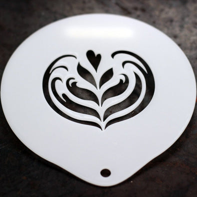 Latte Art Stencil (version 3) - PersonalisedGoodies.co.uk