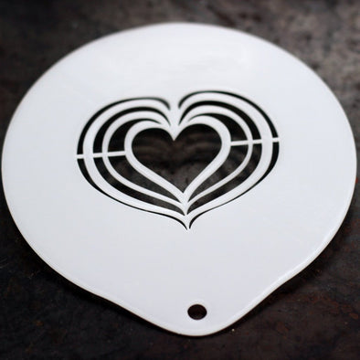 Latte Art Stencil (version 4) - PersonalisedGoodies.co.uk