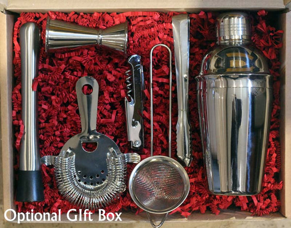 Personalised 7 piece cocktail set