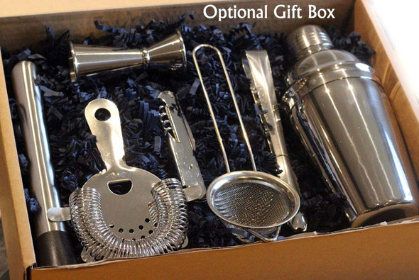 Personalised Cocktail Shaker 7 piece set