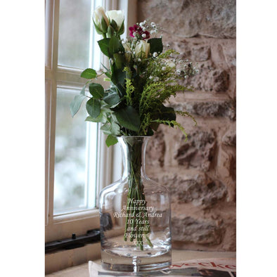 SLIGHT SECONDS Personalised Vase
